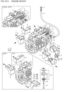 FIG.1010ENGINEMOUNT