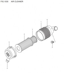 FIG.1030AIRCLEANER