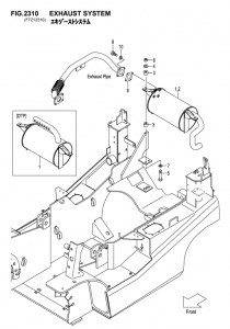 FIG.2310EXHAUSTSYSTEM