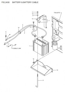 FIG.2430BATTERY&BATTERYCABLE