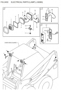 FIG.2450ELECTRICALPARTS