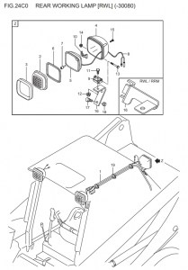 FIG.24C0REARWORKINGLAMP