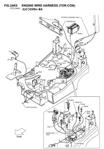 FIG.24K0ENGINEWIREHARNESS