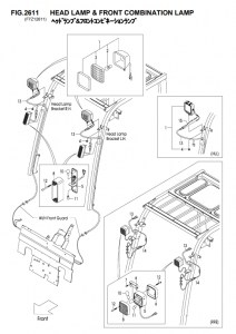 FIG.2611HEADLAMPFRONTCOMBINATIONLAMP