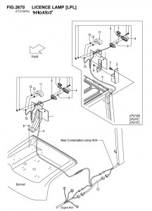 FIG.2670LICENCELAMP