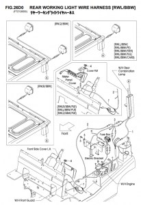 FIG.26D0REARWORKINGLIGHTWIREHARNESS