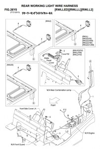 FIG.26Y0REARWORKINGLIGHTWIREHARNESS