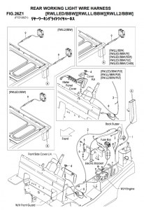 FIG.26Z1REARWORKINGLIGHTWIREHARNESS