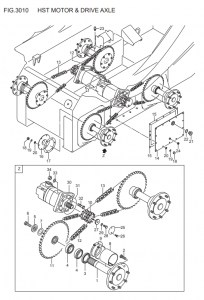 FIG.3010HSTMOTOR&DRIVEAXLE