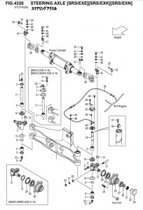 FIG.4330STEERINGAXLE