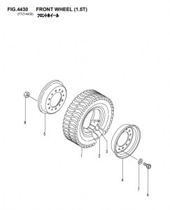 FIG.4430FRONTWHEEL