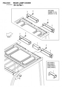 FIG.5151REARLAMPCOVER