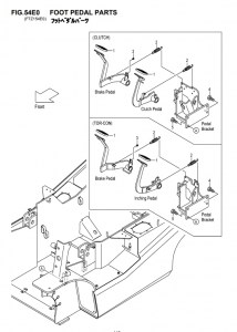 FIG.54E0FOOTPEDALPARTS