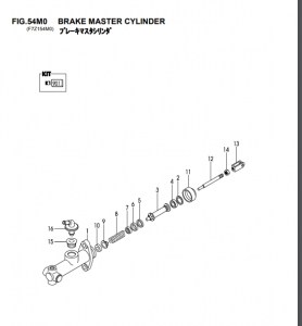 FIG.54M0BRAKEMASTERCYLINDER