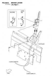 FIG.5510BRAKELEVER