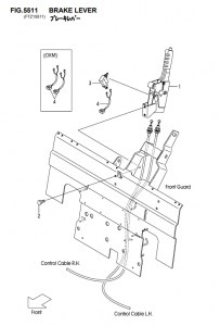 FIG.5511BRAKELEVER