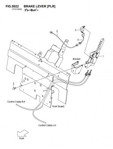 FIG.5522BRAKELEVER