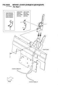 FIG.5530BRAKELEVER