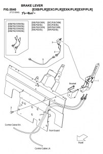 FIG.5540BRAKELEVER