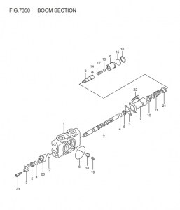 FIG.7350BOOMSECTION