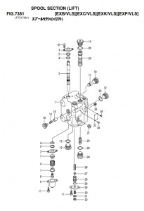 FIG.7381SPOOLSECTION