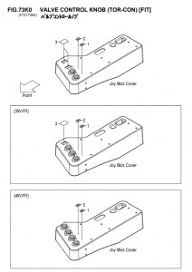 FIG.73K0VALVECONTROLKNOB