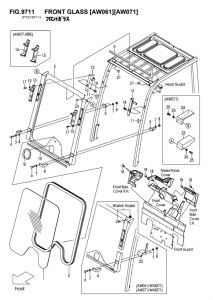 FIG.9711FRONTGLASS