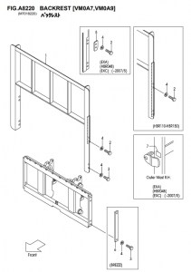 FIG.A8220BACKREST