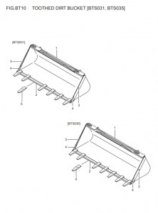 FIG.BT10TOOTHEDDIRTBUCKET