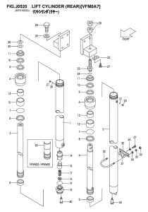 FIG.J0520LIFTCYLINDER