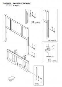 FIG.J8230BACKREST