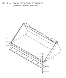 FIG.UE10DOUBLEEDGEUTILITYBUCKET