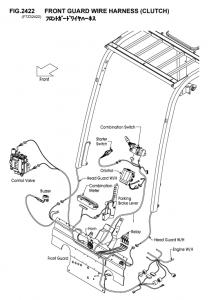 FIG2422FRONTGUARDWIREHARNESSCLUTCH