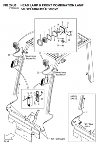 FIG24U0HEADLAMPFRONTCOMBINATIONLAMP