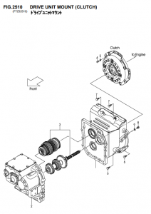 FIG2510DRIVEUNITMOUNTCLUTCH