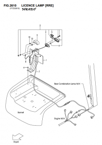 FIG2610LICENCELAMPRRE