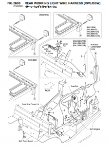 FIG26B0REARWORKINGLIGHTWIREHARNESSRWLBBW