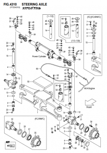 FIG4310STEERINGAXLE