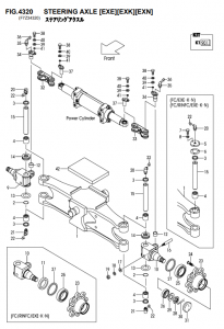 FIG4320STEERINGAXLEEXEEXKEXN