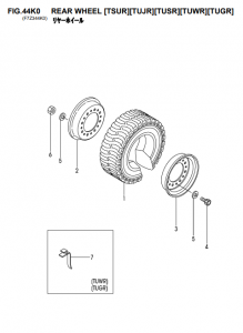 FIG44K0REARWHEELTSURTUJRTUSRTUWRTUGR