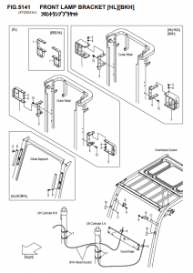 FIG5141FRONTLAMPBRACKETHLBKH