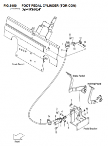 FIG5450FOOTPEDALCYLINDERTORCON