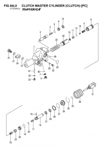 FIG54L0CLUTCHMASTERCYLINDERCLUTCHPC