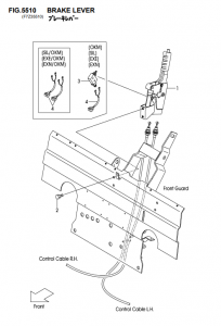 FIG5510BRAKELEVER