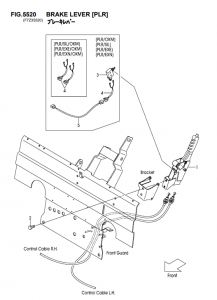 FIG5520BRAKELEVERPLR