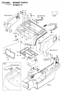 FIG64D0BONNETPARTS2