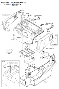 FIG64D1BONNETPARTS