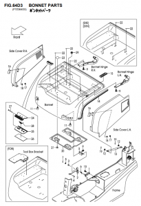 FIG64D3BONNETPARTS